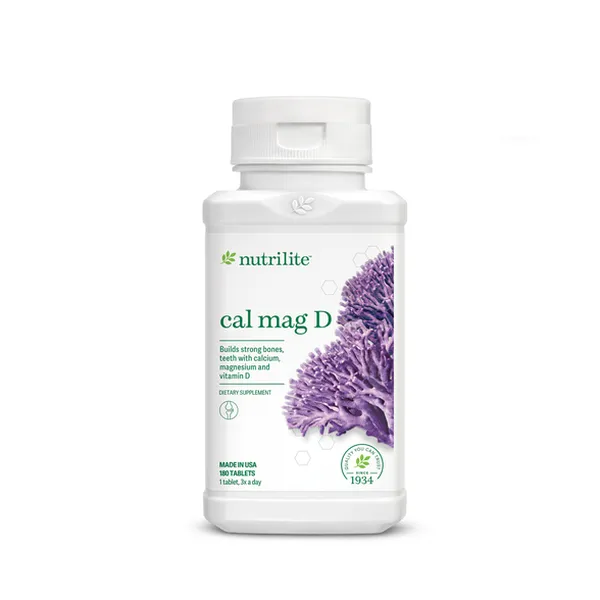 CANXI TẢO BIỂN NUTRILITE CAL MAG D GIÚP XƯƠNG CHẮC KHỎE