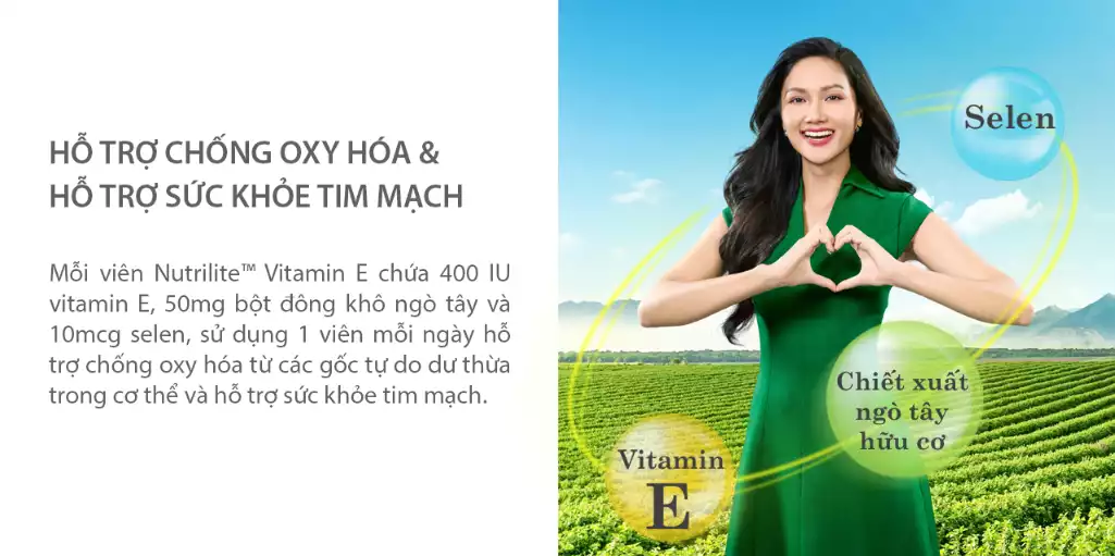 VITAMIN E TỰ NHIÊN NUTRILITE