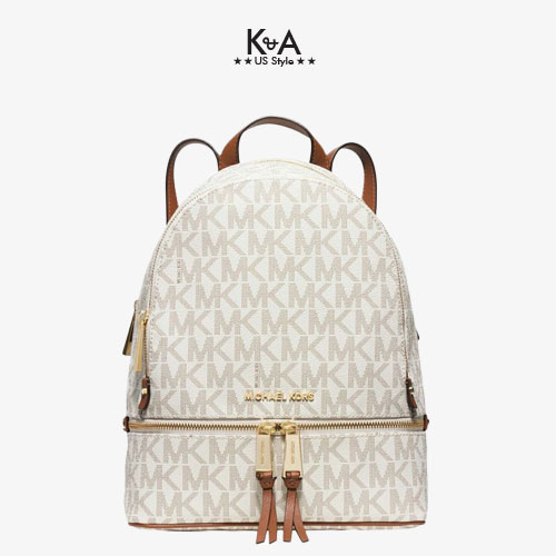 Ba lô hàng hiệu Michael Kors Rhea Medium Vanilla Backpack