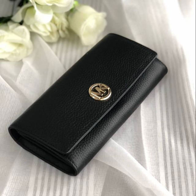 Actualizar Imagen Michael Kors Fulton Wallet Black Thptnganamst Edu Vn