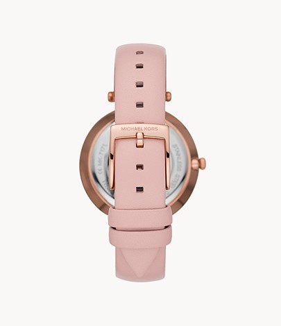 Đồng hồ Michael Kors MK7171 Anabeth Three-Hand Pink Leather Watch