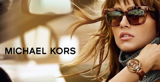 poster advertising Michael Kors fashion house with Karmen Pedaru in paper  magazine from 2013 year advertisement creative Michael Kors 2010s advert  Stock Photo  Alamy