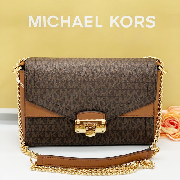 michael kors kinsley md shoulder flap