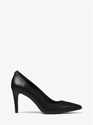 Giày cao gót Michael Kors nữ 40F6DOMP1L Dorothy Flex Leather Pump-BLACK
