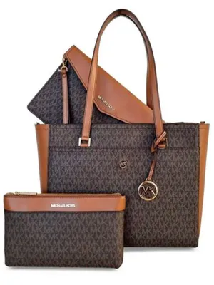 Túi Tote Michael Kors 35T1G5MT7B Maisie Lg 3 In 1 Tote Brown Large