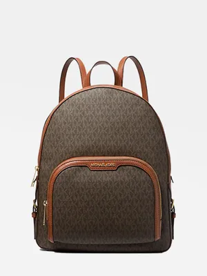 Balo Michael Kors 35S2G8TB2B Jaycee MD Zip Backpack Brown