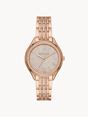 Michael Kors Womens MK3706 Portia Analog Display Quartz Gold Watch   Shopping From USA