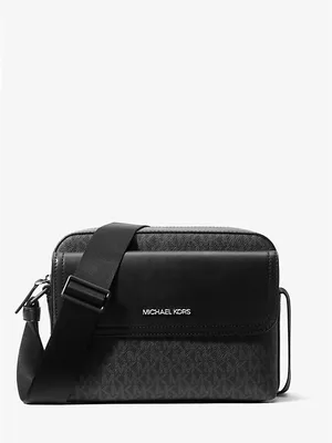 Túi Đeo Chéo Vuông Ngang Nam Michael Kors Cooper 37F4LCOM1B Black Noir