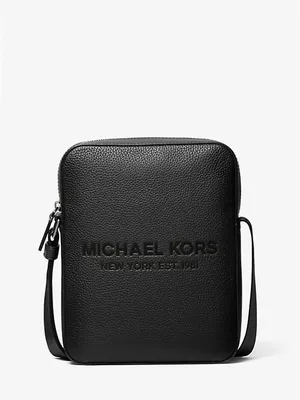 Túi Đeo Chéo Nam Michael Kors Cooper 37S4LCOL6I Black Noir