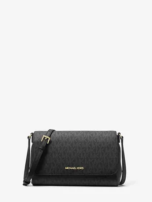 Túi Michael Kors 35H8GTTC6B Jet Set Travel Md Conv Pouchette Black