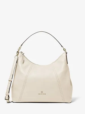 Túi Michael Kors màu trắng đeo vai lớn 30F1L4SL3L Sienna Large Convertible Shoulder Bag