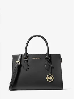 Túi Michael Kors Sheila 35S3G6HS2L Md Cz Satchel Non-Lthr Vegen Material Black