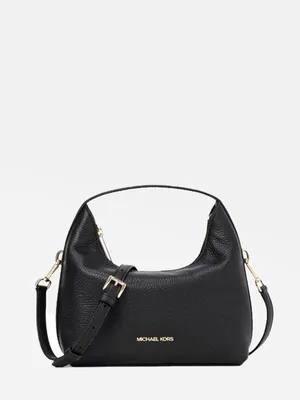 Túi xách Michael Kors 35F4G7YM1L Ember Sm Msgr Leather Black