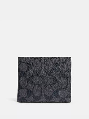 Ví Nam Coach 3 In 1 Wallet In Signature Canvas