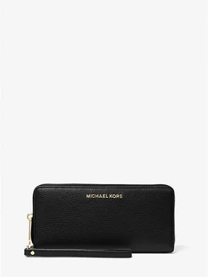 Ví Nữ Michael Kors size lớn 35T7GTVE7L Jet Set Travel Wallet Black