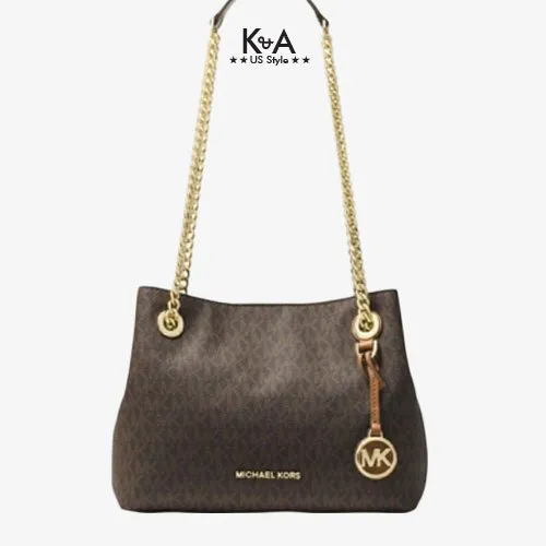 Michael kors jet set chain md shop messenger