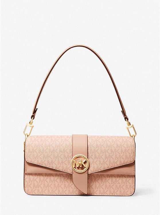 MICHAEL MICHAEL KORS Rose quilted faux leather shoulder bag  Sale up to  70 off  THE OUTNET
