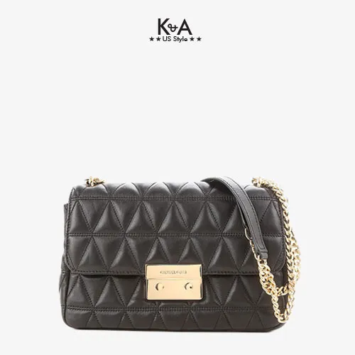 Michael kors sloan outlet quilted leather shoulder bag