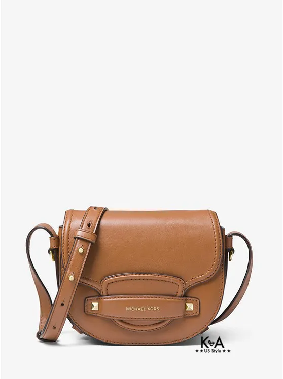 Michael kors cary small saddle bag sale