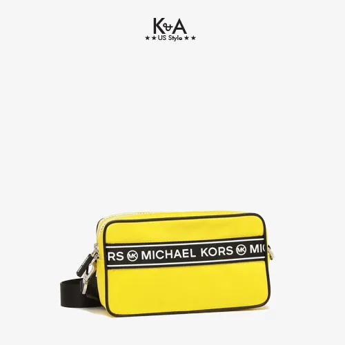 Michael Kors Jet Set Travel Medium Signature Pvc Pocket Camera Bag  Crossbody Handbag Black Signature  Walmartcom