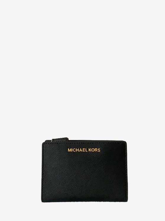 Ví Michael Kors size nhỏ màu đen 35F8GTVD8L Jet Set Travel Wallet
