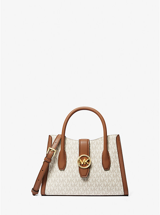 Michael kors shop logo satchel