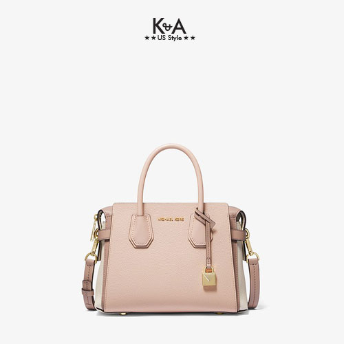 Túi xách Michael Kors công sở đeo chéo Mercer Tri Color Belt Handbag