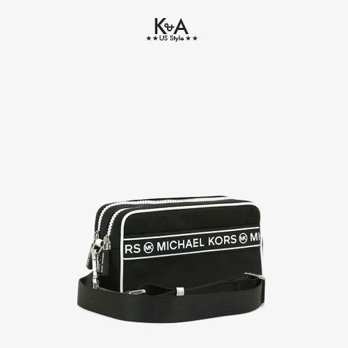 Túi xách Michael Kors đeo chéo du lịch Kenly Camera Black Crossbody Bag
