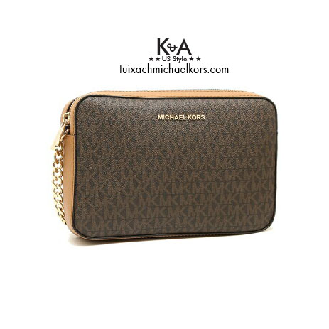 Túi xách Mchael Kors đeo chéo Jet Set Signature Crossbody bag