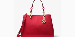 Túi xách Michael Kors màu đỏ cho Noel 2019