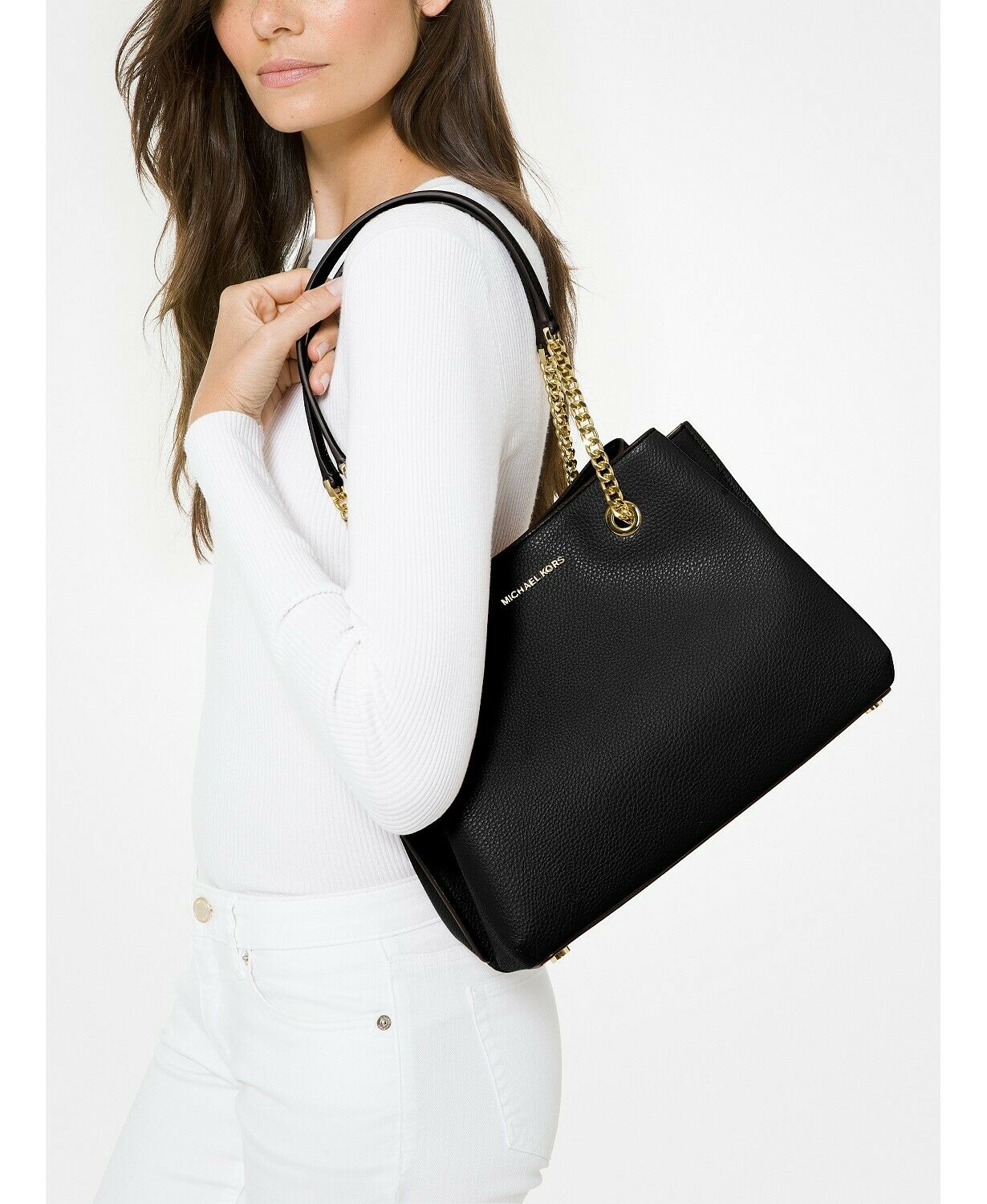 michael kors teagen long drop satchel