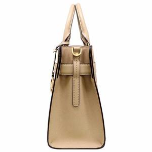 rayne medium saffiano leather satchel bisque