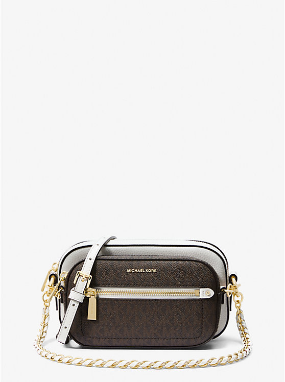 MICHAEL KORS: Michael bag in micro grain leather - White | Michael Kors  crossbody bags 32F7GGNM8L online at GIGLIO.COM