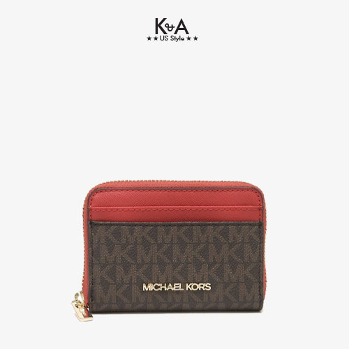 Ví cầm tay Michael Kors hàng hiệu mã 35H9GTVZ2B JET SET TRAVEL MD ZA CARD  CASE