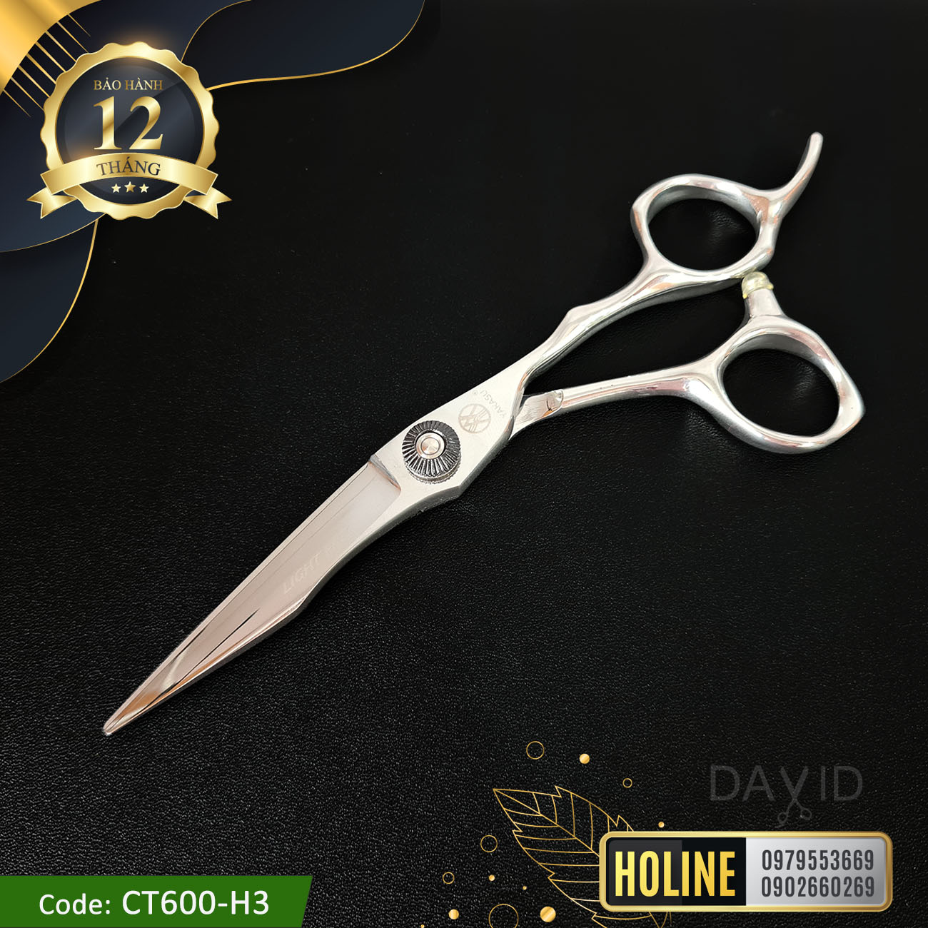 Kéo cắt tóc Yakasu 6 inch CT600-H3 Kéo cắt tóc Yakasu 6 inch CT600-H3