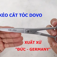 Sharpening Dovo scissors of Germany with super technology