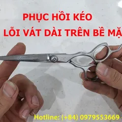 Sharpening the scissors with traditional other than hi-tech methods?