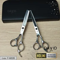 Bộ kéo cắt tóc & kéo tỉa tóc Freelander 6 inch F-6028