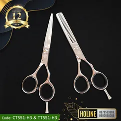 Bộ kéo cắt tóc & kéo tỉa tóc Yakasu 5.5 inch 551-H3