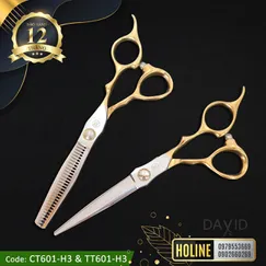 Bộ kéo cắt tóc & kéo tỉa tóc Yakasu 6 inch 601-H3