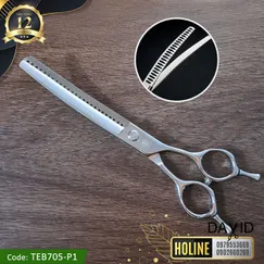 Kéo tỉa lông chó xương cá cong Yakasu 7 inch TEB705-P1