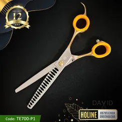 Kéo tỉa lông chó mèo Yakasu xương cá 7 inch TE700-P1