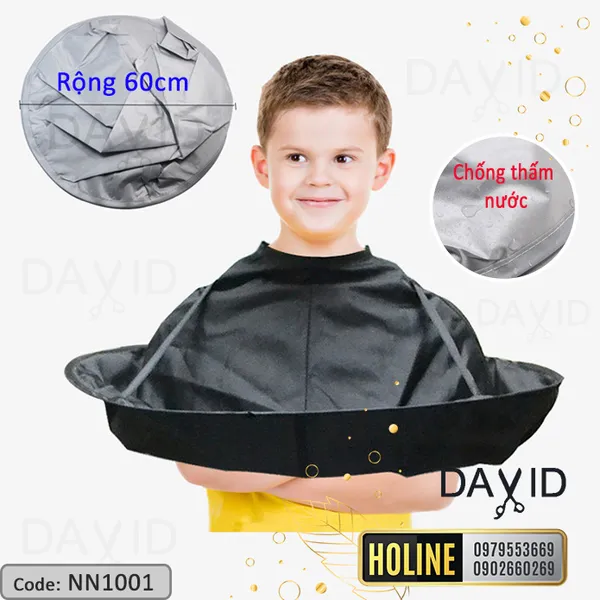 Áo choàng cắt tóc cho bé NN1001