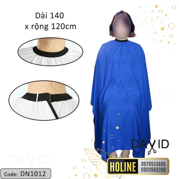 Áo choàng cắt tóc DN1012