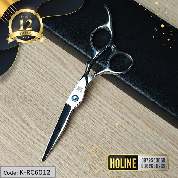 Bộ kéo cắt tóc & kéo tỉa tóc Kasho 6 inch K-6012