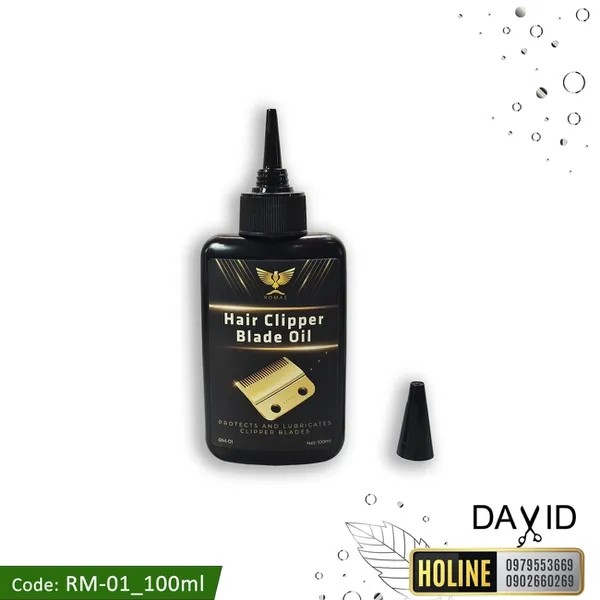 Dầu tra tông đơ cắt tóc và kéo Romas