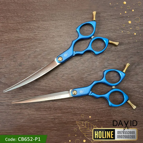 Bộ kéo cắt lông chó mèo Yakasu 6.5 inch 652-P1