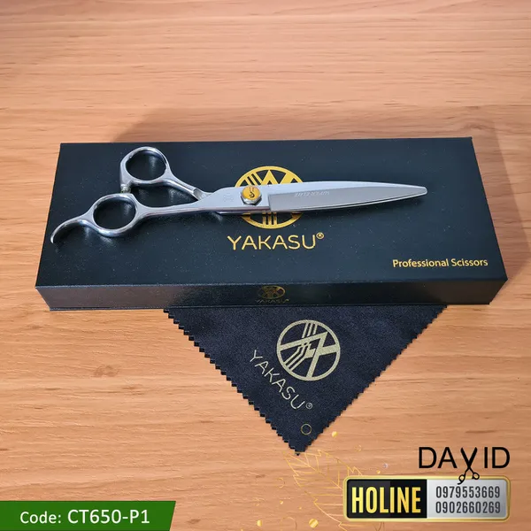 Kéo chuốt tóc Yakasu 6.5 inch CT650-P1