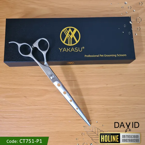 Kéo cắt lông chó mèo Yakasu 7.5 inch CT751-P1
