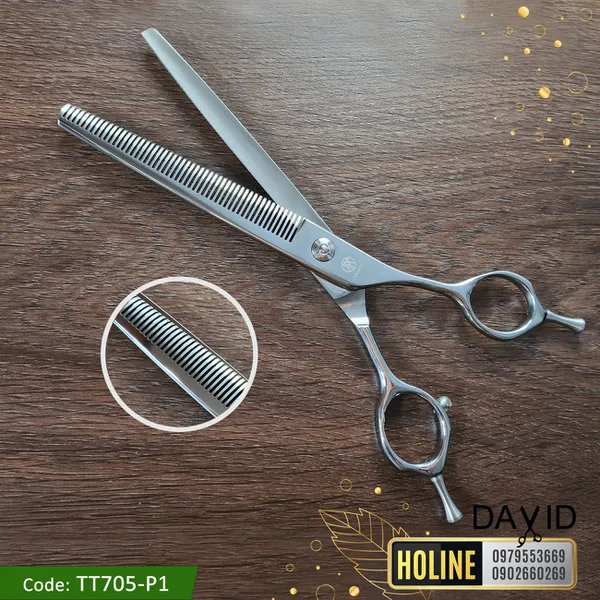 Kéo tỉa lông chó mèo Yakasu 7 inch TT705-P1